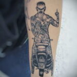 Рисунок мужской татуировки 29.12.2020 №015 -drawing of male tattoo- tatufoto.com