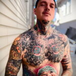 Рисунок мужской татуировки 29.12.2020 №058 -drawing of male tattoo- tatufoto.com