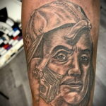 Рисунок татуировки на тему денег 01.12.2020 №012 -money tattoo- tatufoto.com