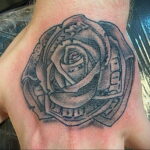 Рисунок татуировки на тему денег 01.12.2020 №020 -money tattoo- tatufoto.com