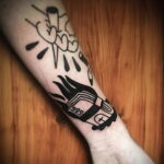 Рисунок татуировки на тему денег 01.12.2020 №069 -money tattoo- tatufoto.com