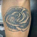 Рисунок татуировки на тему денег 01.12.2020 №070 -money tattoo- tatufoto.com