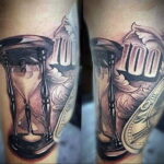Рисунок татуировки на тему денег 03.12.2020 №120 -money tattoo- tatufoto.com