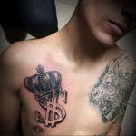 Рисунок татуировки на тему денег 03.12.2020 №123 -money tattoo- tatufoto.com
