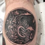 Рисунок татуировки на тему монетки 03.12.2020 №005 -money tattoo- tatufoto.com