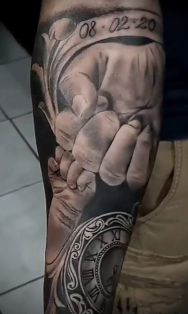 Рисунок татуировки с кулаком 06.12.2020 №021 -fist tattoo- tatufoto.com