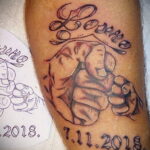 Рисунок татуировки с кулаком 06.12.2020 №022 -fist tattoo- tatufoto.com