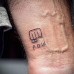Рисунок татуировки с кулаком 06.12.2020 №032 -fist tattoo- tatufoto.com