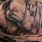 Рисунок татуировки с кулаком 06.12.2020 №037 -fist tattoo- tatufoto.com