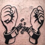 Рисунок татуировки с кулаком 06.12.2020 №046 -fist tattoo- tatufoto.com