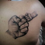 Рисунок татуировки с кулаком 06.12.2020 №052 -fist tattoo- tatufoto.com