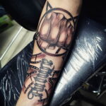 Рисунок татуировки с кулаком 06.12.2020 №068 -fist tattoo- tatufoto.com