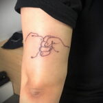 Рисунок татуировки с кулаком 06.12.2020 №109 -fist tattoo- tatufoto.com