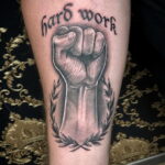 Рисунок татуировки с кулаком 06.12.2020 №110 -fist tattoo- tatufoto.com