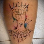 Рисунок татуировки с кулаком 06.12.2020 №124 -fist tattoo- tatufoto.com