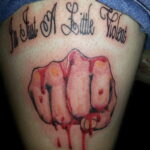 Рисунок татуировки с кулаком 06.12.2020 №131 -fist tattoo- tatufoto.com