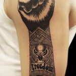 Рисунок татуировки с кулаком 06.12.2020 №141 -fist tattoo- tatufoto.com