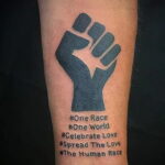 Рисунок татуировки с кулаком 06.12.2020 №146 -fist tattoo- tatufoto.com