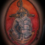Рисунок татуировки с кулаком 06.12.2020 №149 -fist tattoo- tatufoto.com