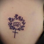 Рисунок татуировки с кулаком 06.12.2020 №164 -fist tattoo- tatufoto.com