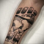 Рисунок татуировки с кулаком 06.12.2020 №167 -fist tattoo- tatufoto.com