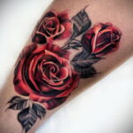 Тату роза на запястье пример 01.12.2020 №023 -rose tattoo on forearm- tatufoto.com