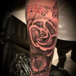 Тату роза на запястье пример 01.12.2020 №058 -rose tattoo on forearm- tatufoto.com