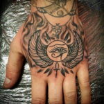 Татуировка на кулаке 06.12.2020 №085 -tattoo on fist- tatufoto.com