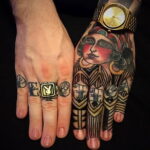 Татуировка на кулаке 06.12.2020 №117 -tattoo on fist- tatufoto.com