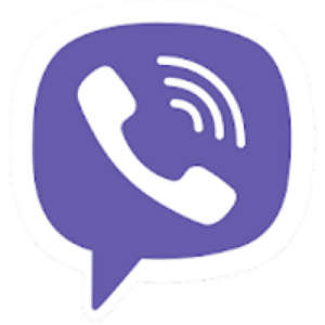 Фото тату логотипа Viber: фиолетовый пузырь с белым телефонным аппаратом и волнами сигнала, минималистичный рисунок.
