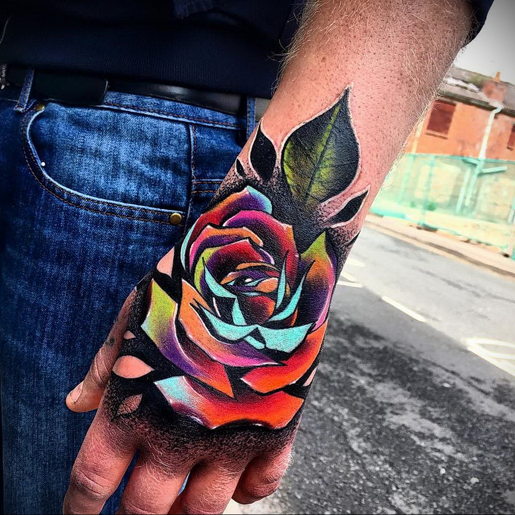 Guys rose tattoos for The Best