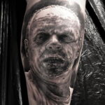Ганнибал Лектер – фото тату 13.01.2021 №0002 -Hannibal Lecter Tattoo- tatufoto.com