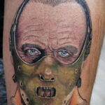 Ганнибал Лектер – фото тату 13.01.2021 №0007 -Hannibal Lecter Tattoo- tatufoto.com