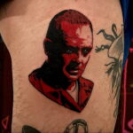 Ганнибал Лектер – фото тату 13.01.2021 №0010 -Hannibal Lecter Tattoo- tatufoto.com