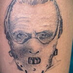 Ганнибал Лектер – фото тату 13.01.2021 №0013 -Hannibal Lecter Tattoo- tatufoto.com