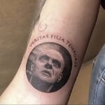 Ганнибал Лектер – фото тату 13.01.2021 №0025 -Hannibal Lecter Tattoo- tatufoto.com