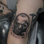 Ганнибал Лектер – фото тату 13.01.2021 №0026 -Hannibal Lecter Tattoo- tatufoto.com