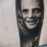 Ганнибал Лектер – фото тату 13.01.2021 №0036 -Hannibal Lecter Tattoo- tatufoto.com