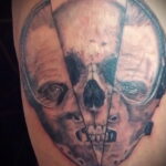 Ганнибал Лектер – фото тату 13.01.2021 №0043 -Hannibal Lecter Tattoo- tatufoto.com