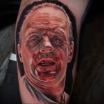 Ганнибал Лектер – фото тату 13.01.2021 №0047 -Hannibal Lecter Tattoo- tatufoto.com