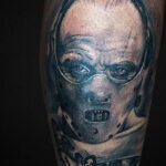 Ганнибал Лектер – фото тату 13.01.2021 №0052 -Hannibal Lecter Tattoo- tatufoto.com