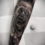 Ганнибал Лектер – фото тату 13.01.2021 №0054 -Hannibal Lecter Tattoo- tatufoto.com