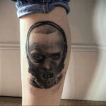 Ганнибал Лектер – фото тату 13.01.2021 №0056 -Hannibal Lecter Tattoo- tatufoto.com