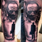 Ганнибал Лектер – фото тату 13.01.2021 №0058 -Hannibal Lecter Tattoo- tatufoto.com