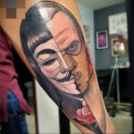 Ганнибал Лектер – фото тату 13.01.2021 №0059 -Hannibal Lecter Tattoo- tatufoto.com