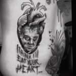 Ганнибал Лектер – фото тату 13.01.2021 №0069 -Hannibal Lecter Tattoo- tatufoto.com