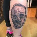 Ганнибал Лектер – фото тату 13.01.2021 №0072 -Hannibal Lecter Tattoo- tatufoto.com