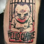 Ганнибал Лектер – фото тату 13.01.2021 №0073 -Hannibal Lecter Tattoo- tatufoto.com