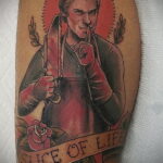 Декстер Морган – фото тату 13.01.2021 №0001 -Dexter morgan tattoo- tatufoto.com