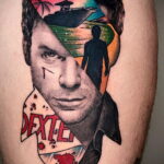 Декстер Морган – фото тату 13.01.2021 №0003 -Dexter morgan tattoo- tatufoto.com
